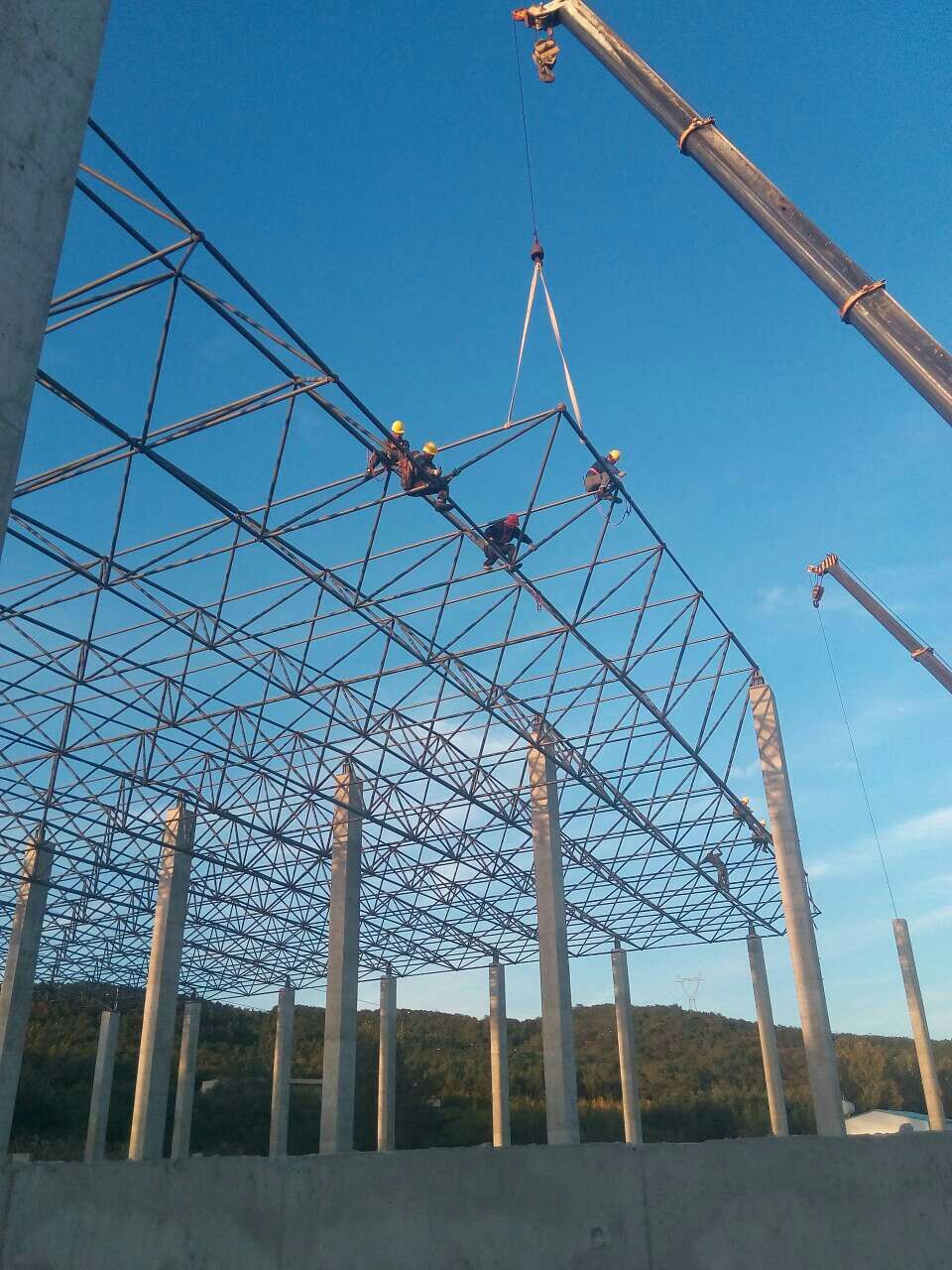 湘西汪清物流园网架